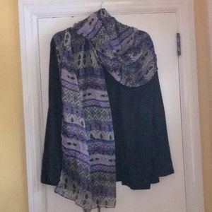 D&Y 100% polyester scarf